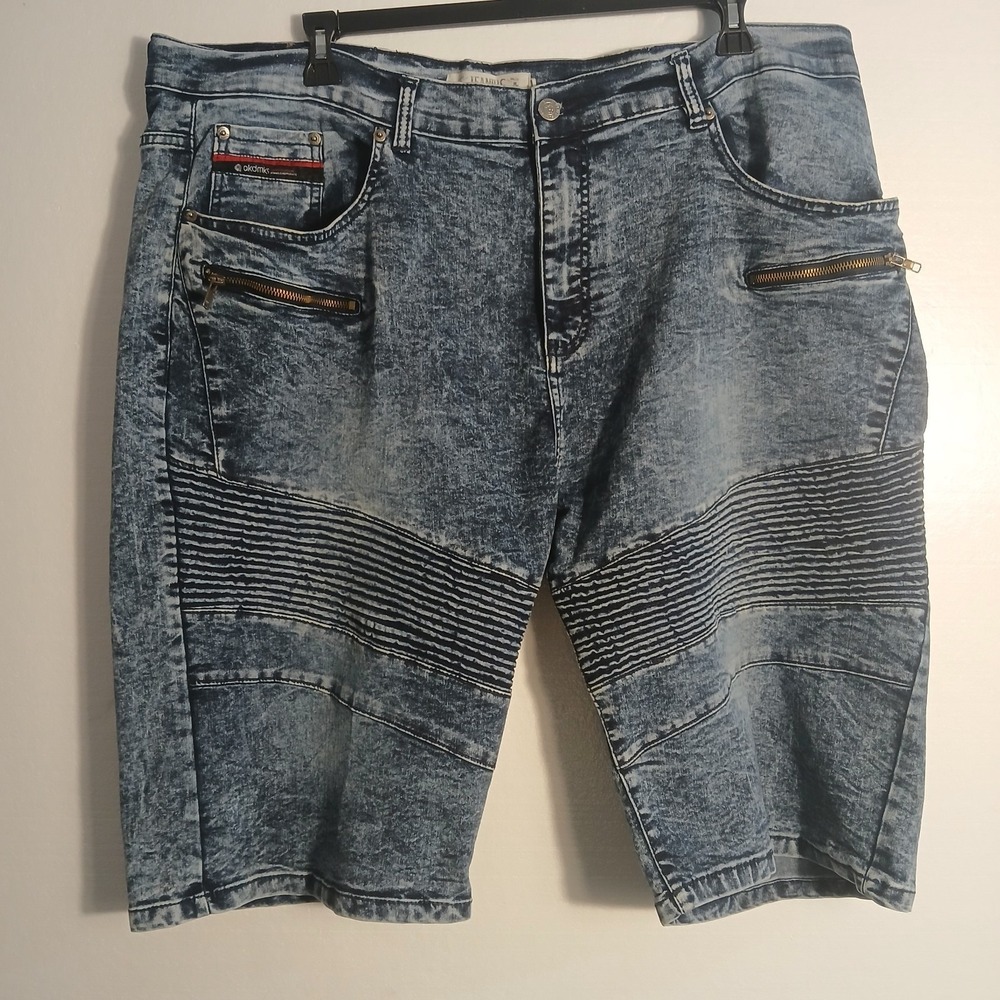 Akademiks Jeanius Level Products‎ Shorts Men Sz 44 Streetwear  Y2K  Urban HipHop